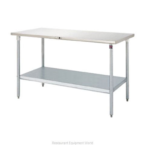 John Boos ESS069 Work Table 36 Long Stainless Steel Top