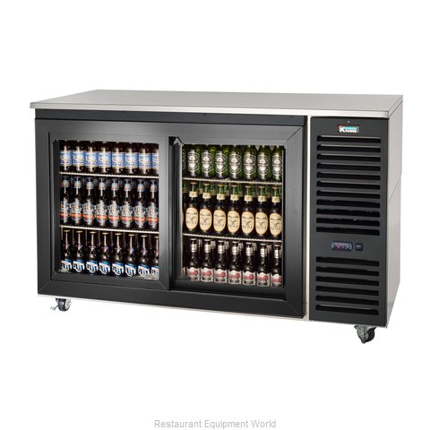 Krowne SD60R Back Bar Cabinet, Refrigerated