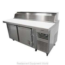 Montague Company PP-72-SC Refrigerated Counter, Pizza Prep Table