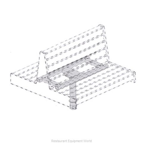 Plymold 52942S Booth Cluster Seating Support