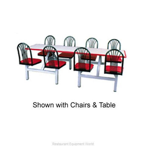 Plymold 54708D1 Booth Cluster Seating Support