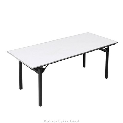 PS Furniture 600-3636A-PAD Folding Table, Square