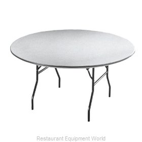 PS Furniture B48RD Folding Table, Round