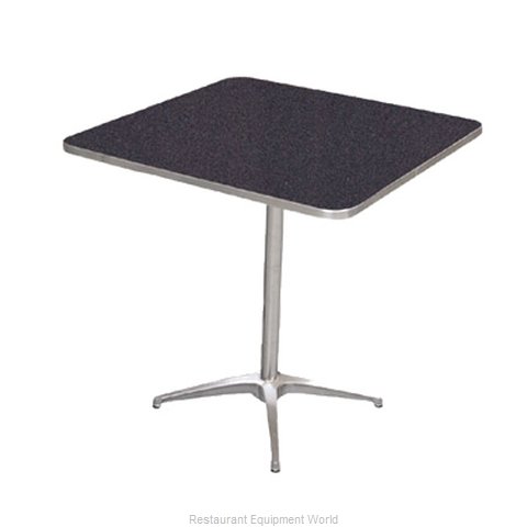 PS Furniture PCC30SQ-KD-D Table, Dining Height, Indoor