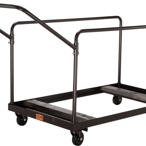 NPSÂ® Folding Table Dolly For Vertical Storage, 48