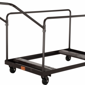 NPS® Folding Table Dolly For Vertical Storage, 48