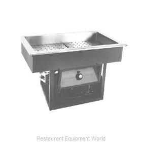 Randell 95802-208Z Hot / Cold Food Well Unit, Drop-In, Electric
