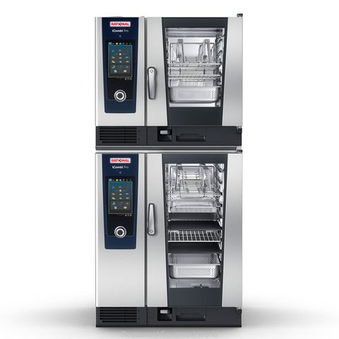 Rational ICP 6-HALF/10-HALF E 208/240V 3 PH Combi Oven, Electric