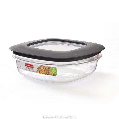 Rubbermaid 1937648 3 Cup Square Premier Plastic Storage Container