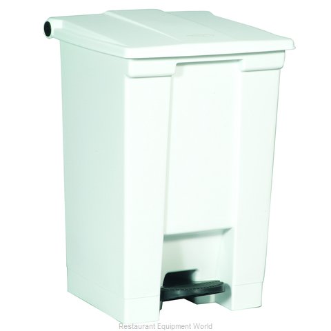 Rubbermaid FG614400WHT Trash Garbage Waste Container Stationary