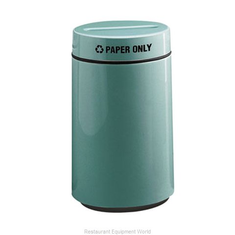 Rubbermaid FGFG1630PPLBGN Waste Receptacle Recycle