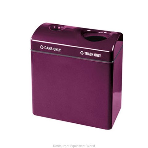 Rubbermaid FGFGR3418TCPLNBL Waste Receptacle Recycle