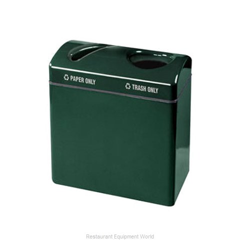 Rubbermaid FGFGR3418TPPLEGN Waste Receptacle Recycle