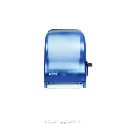 San Jamar - T8000TBL - Tear-N-Dry Essence Blue Towel Dispenser
