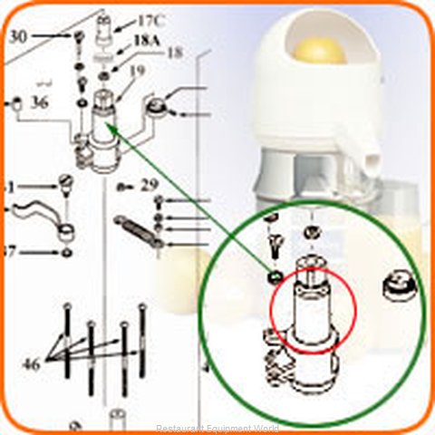 Sunkist 20-8 Juicer, Parts & Accessories