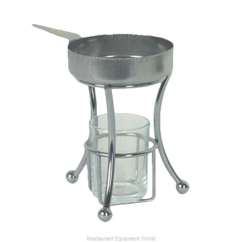 Thunder Group 3 Piece Stainless Steel Butter Melter Set - SLBW004