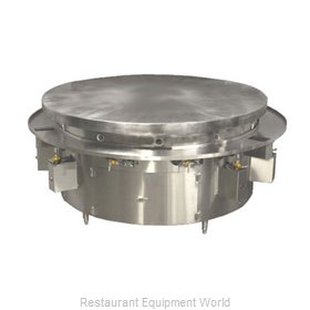 Town MBR-72 Round Griddle / Fry Top, Gas