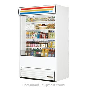 True TAC-48 Air Curtain Merchandiser | Open Merchandisers