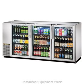 True TBB-24GAL-72G-S-HC-LD Back Bar Cabinet, Refrigerated