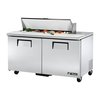 Mesa Refrigerada de Preparación de Emparedados
 <br><span class=fgrey12>(True TSSU-60-12-HC Refrigerated Counter, Sandwich / Salad Top)</span>