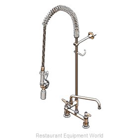 TS Brass B-0123-12-CR-BC Pre-Rinse Faucet Assembly