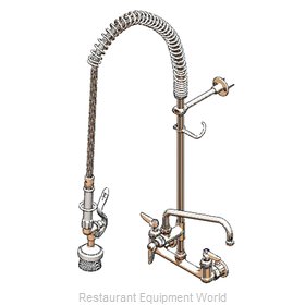 TS Brass B-0133-ADF12-BR Pre-Rinse Faucet Assembly, with Add On Faucet