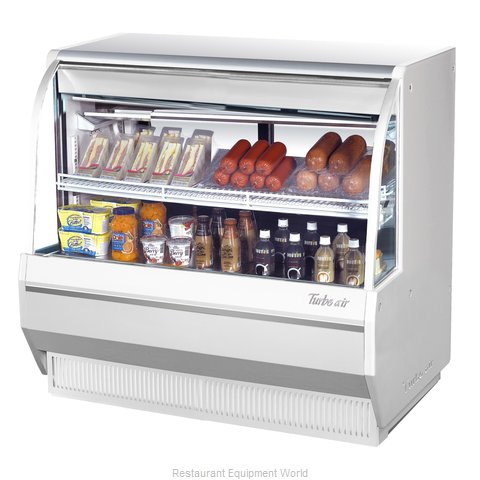 Turbo Air TCDD-48L-W(B)-N Display Case, Refrigerated Deli