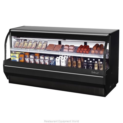 Turbo Air TCDD-96L-B-N Display Case, Refrigerated Deli