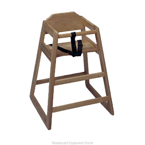 Update International WD-HCW High Chair, Wood