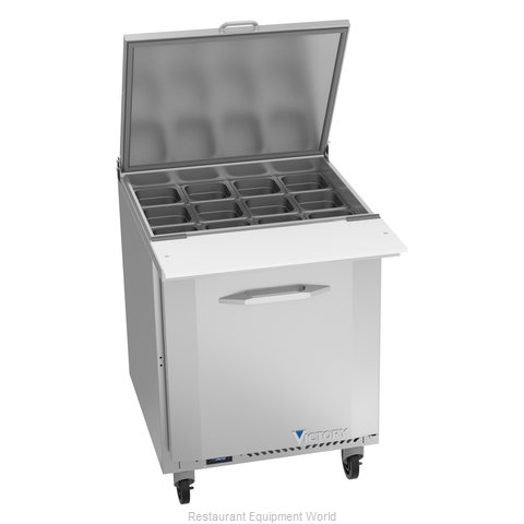 Victory VSP27HC-12B Refrigerated Counter, Mega Top Sandwich / Salad Unit