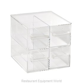 Vollrath SBB2x2 Display Case, Non-Refrigerated Countertop