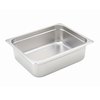 Bandeja/Recipiente para Alimentos, Acero Inoxidable
 <br><span class=fgrey12>(Winco SPJH-204 Steam Table Pan, Stainless Steel)</span>