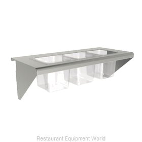 Wolf Range CONRAIL-ACB60 Condiment Shelf for Cooking Equipment