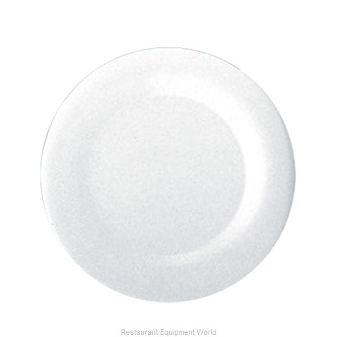 Yanco China MS-005WT Plate, Plastic